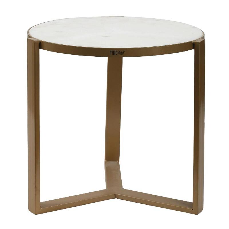 Stolik kawowy Tez biały marmur