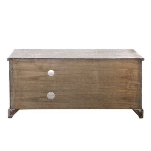 Szafka RTV Basket 2 kosze – brązowa