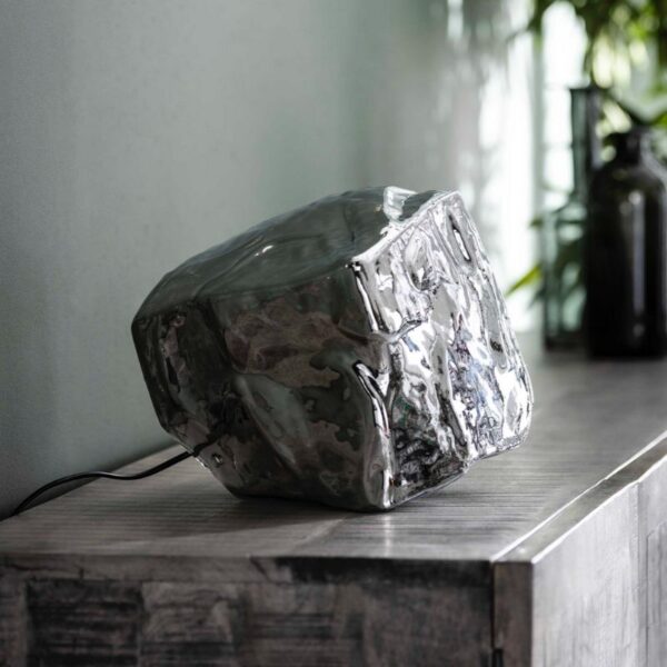 Lampa stołowa Rock chromowana