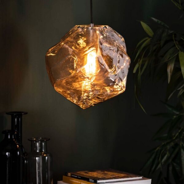 Lampa wisząca 1L Rock chromowana