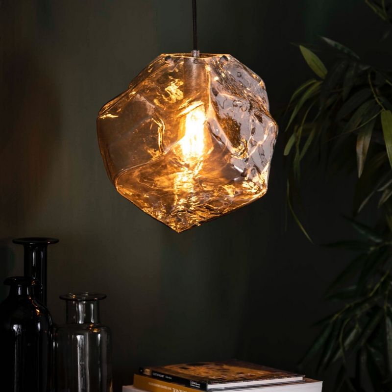 Lampa wisząca 1L Rock chromowana