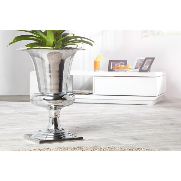 Wazon Goal 60 cm srebrny