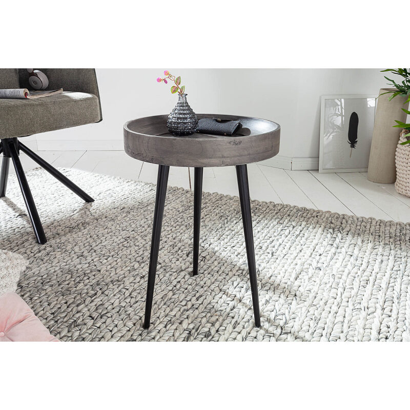 Stolik boczny Pure Nature 35mm szary - obrazek 2