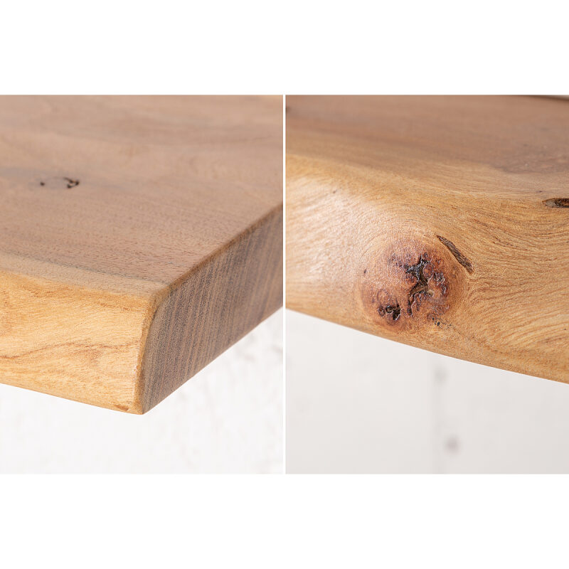 Półka ścienna Mammut 80 cm akacja - obrazek 3