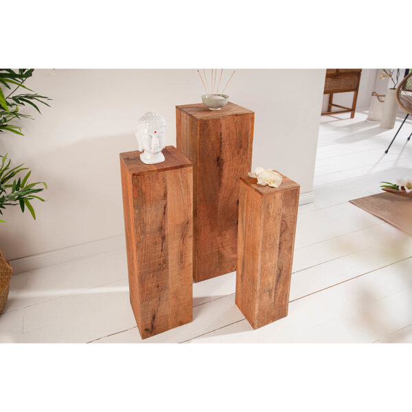 Zestaw kolumn Makassar 3 szt mango