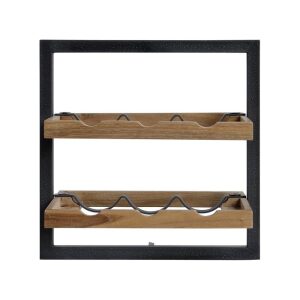 Półka na wino Shelfmate Teak 35x26x35 cm