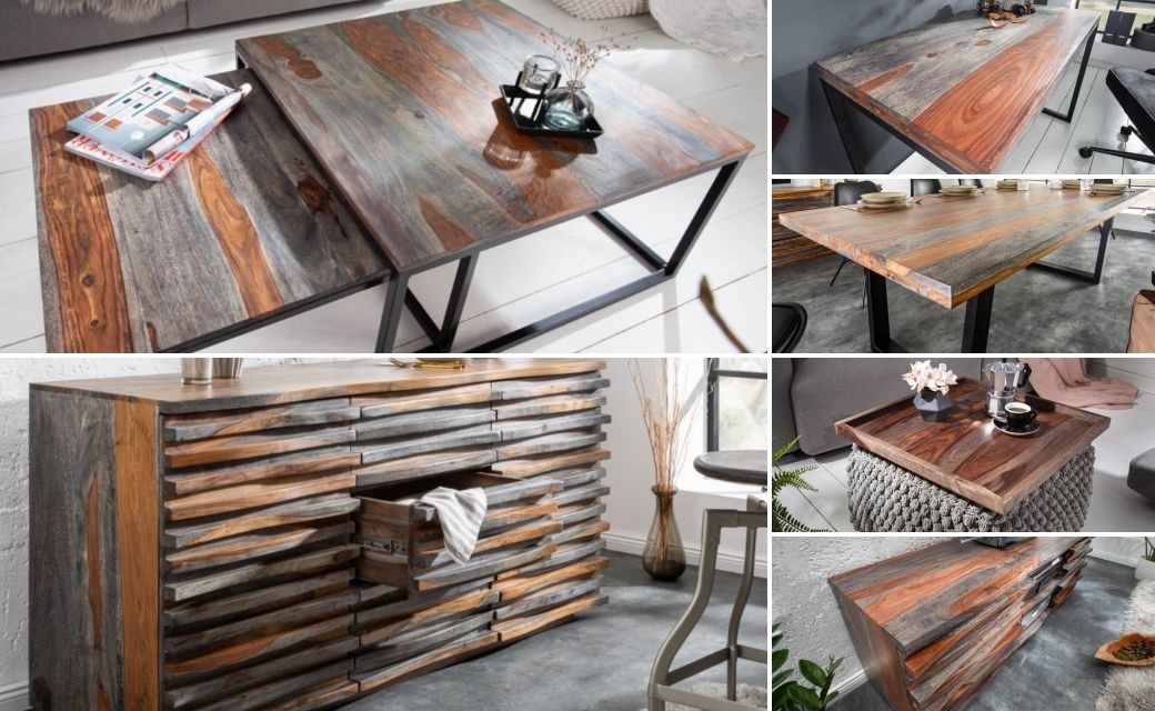 Seria Fire & Earth Invicta Interior opalane drewno