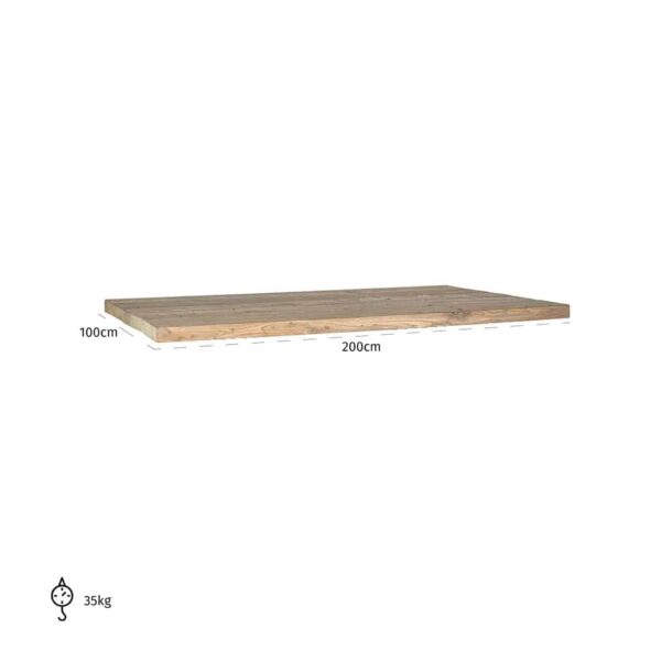 Blat dębowy Normandy 200x100 cm