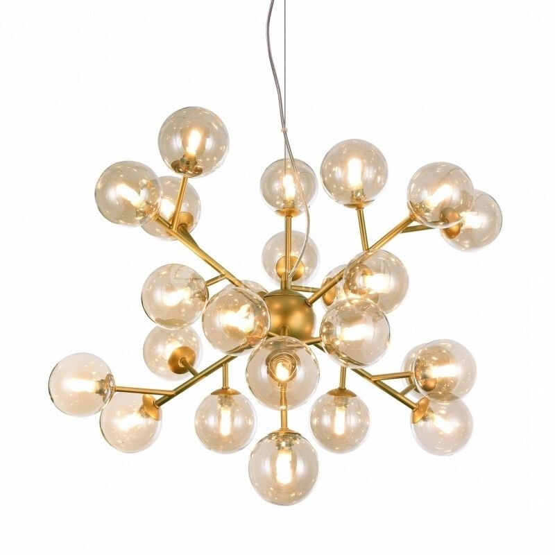 Lampa sufitowa Dallas złota 24L