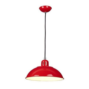 Lampa wisząca Franklin czerwona