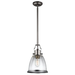 Lampa wisząca Hobson 24 cm nikiel