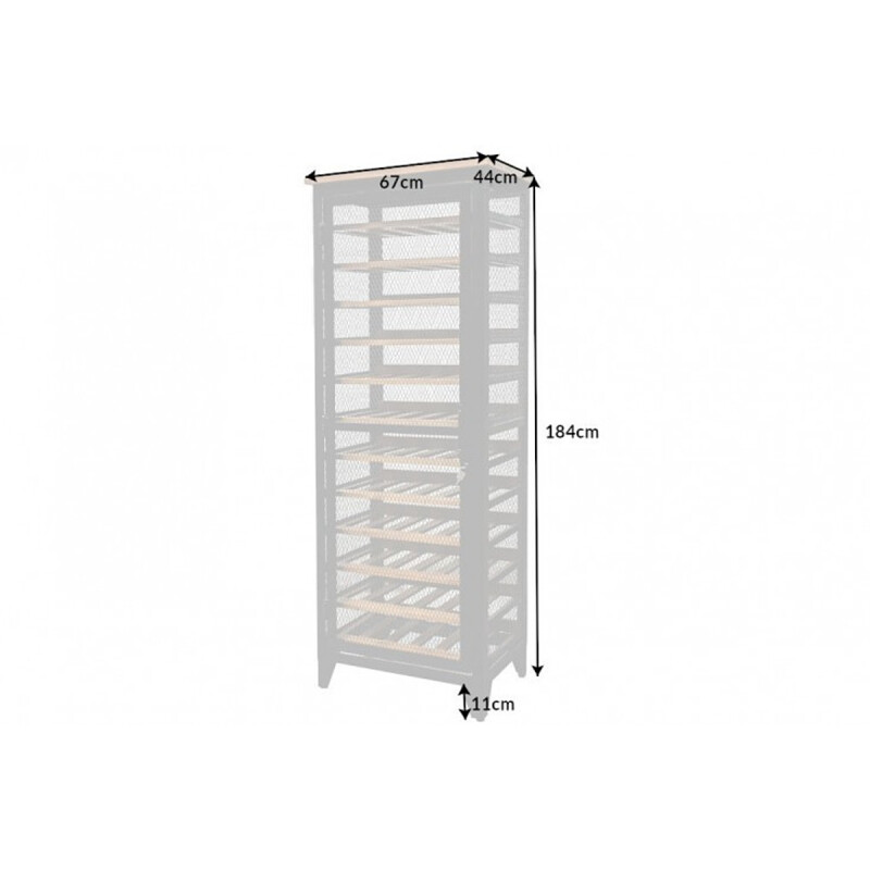 Regał na wino Bodega 184 cm - obrazek 9