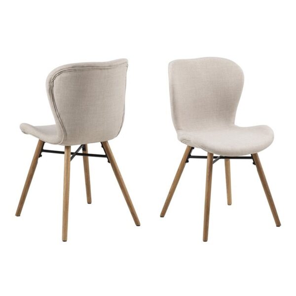 Krzesło Batilda Rio piaskowe