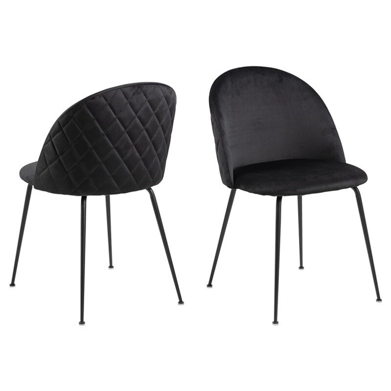 Krzesło Louise I czarne