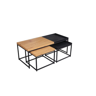 Stolik kawowy Loft 3 szt