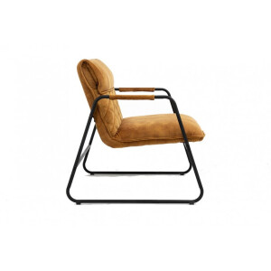 Fotel Mustang Lounger musztardowy