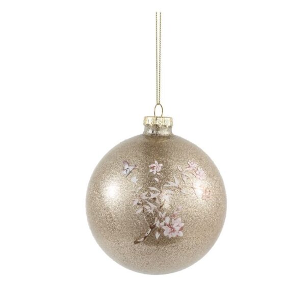 Bombka Babs złota 8 cm