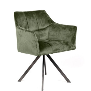 Krzesło Raster Zielony welur