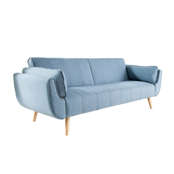 Sofa Divani II 215 cm jasnoniebieska
