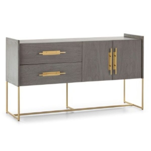 Komoda Wood Nature szara 150 cm