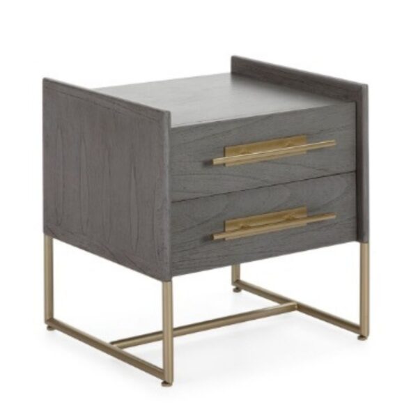 Szafka nocna Wood Nature szara II