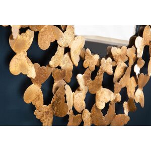 Lustro Butterfly 78 cm złote