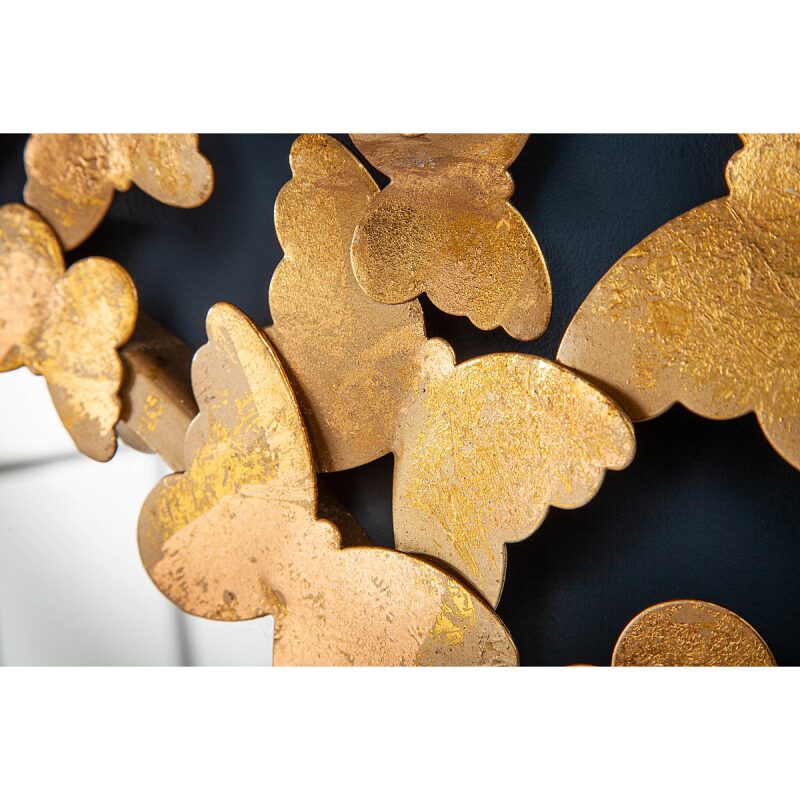 Lustro Butterfly 78 cm złote - obrazek 3