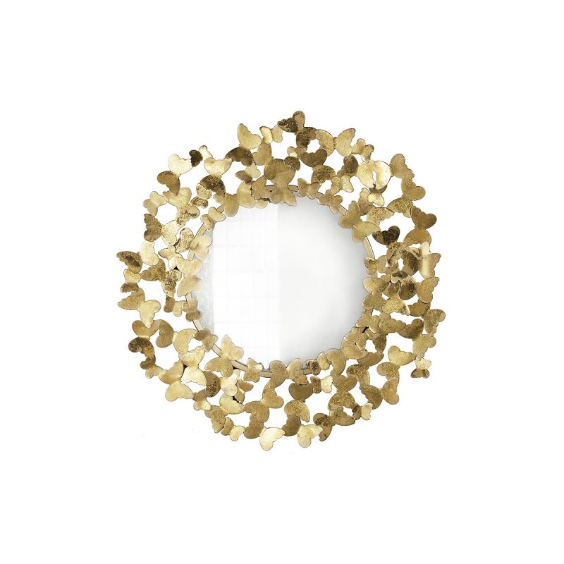 Lustro Butterfly 78 cm złote