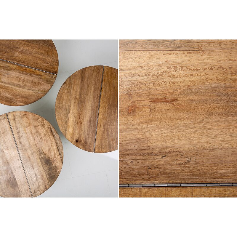 Stolik kawowy Orient Storage Mango biały - obrazek 4