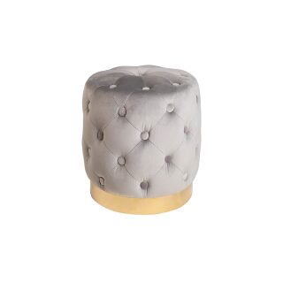 Puf Moder Barock 35 cm szary