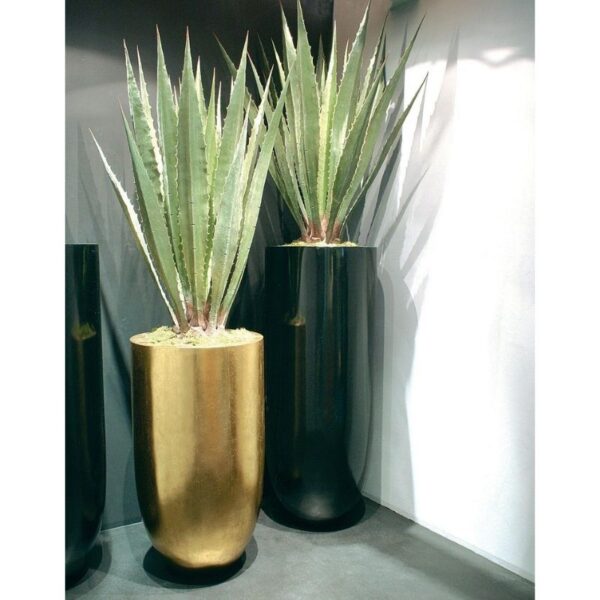 Doniczka Pandora złota 50/125 cm