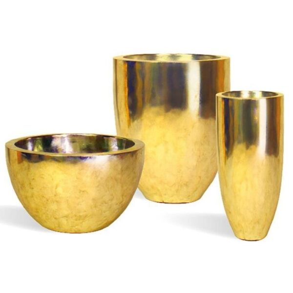 Doniczka Pandora złota 50/60 cm