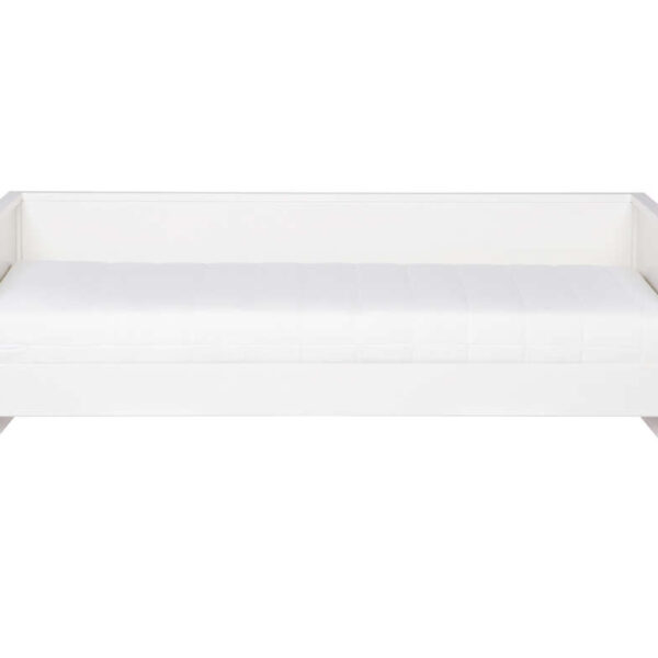 Łóżko z oparciem NIKKI białe - Woood