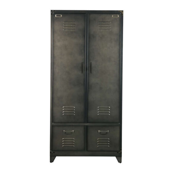 Szafa metalowa czarna - Woood