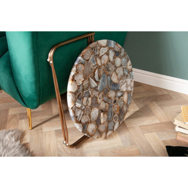 Stolik kawowy Noble 62 cm agat