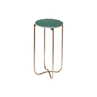 Stolik kawowy Noble I 35 cm zielony marmur