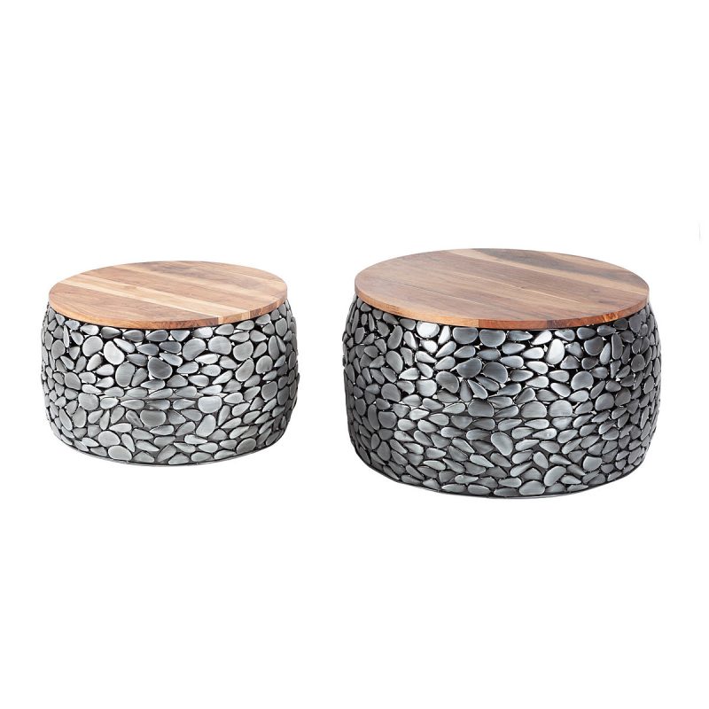 Stolik kawowy Stone Mosaic 2 szt