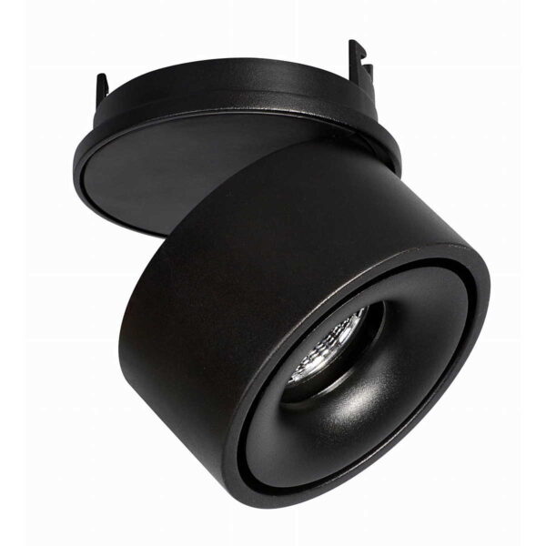 Oświetlenie punktowe BURGOS 10x9 cm czarne