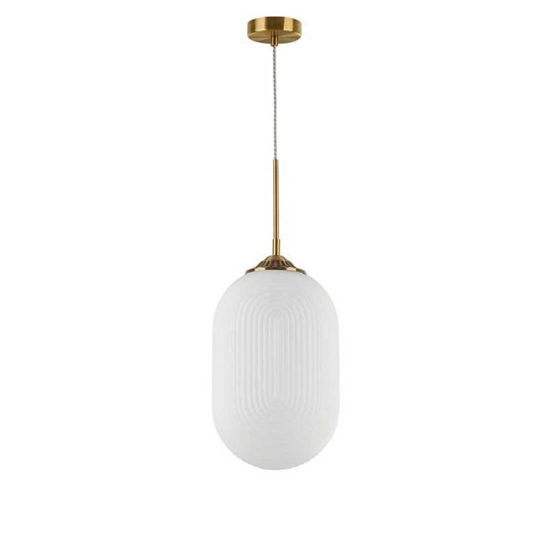 Lampa wisząca Minerva 22.5 cm biała