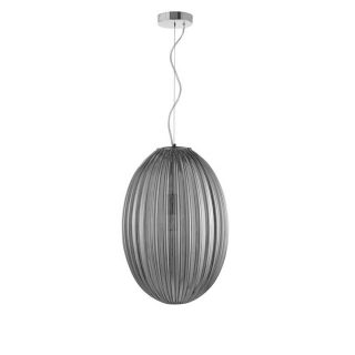 Lampa wisząca HAWKER 30 cm szara