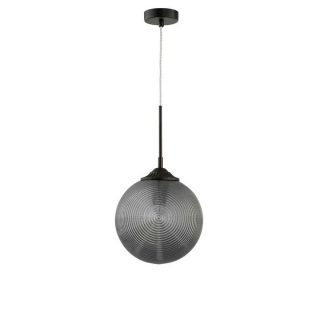 Lampa wisząca Minerva 25 cm szara