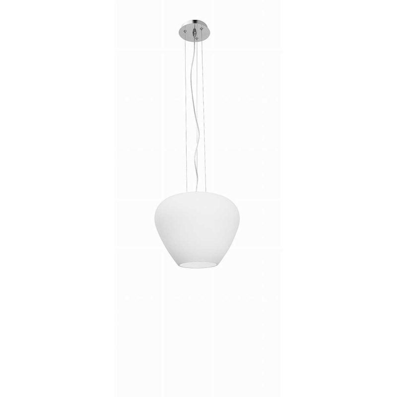 Lampa wisząca NELA 30 cm biała