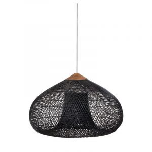Lampa wisząca Drum 60 cm czarna