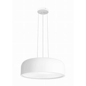 Lampa wisząca PERLOTA 48 cm biała