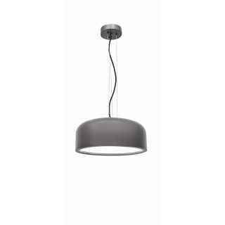 Lampa wisząca PERLOTA 35 cm szara