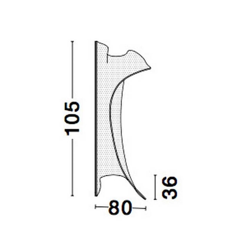 Lampa podłogowa Sophie 105 cm - obrazek 5