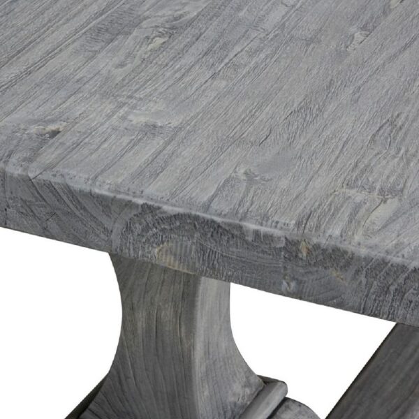 Stół Column szary 220x105 cm
