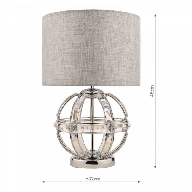 Lampa stołowa Crystal Grande 1L