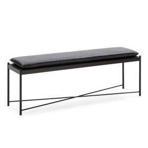 Ławka Bonito 132 cm czarna