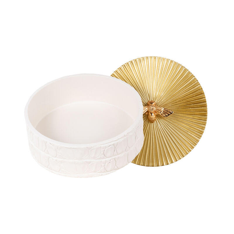 Pudełko Beez białe 20x14 cm - obrazek 3